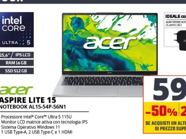 Acer Aspire Lite 15 notebook