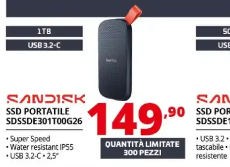 SanDisk SSD portable 1TB