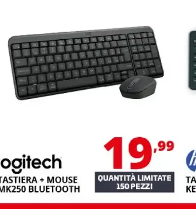 Logitech MK250 keyboard and mouse