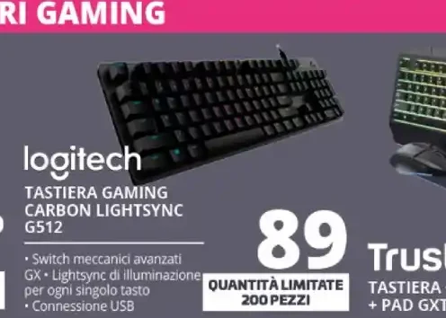 Logitech Carbon Lightsync G512