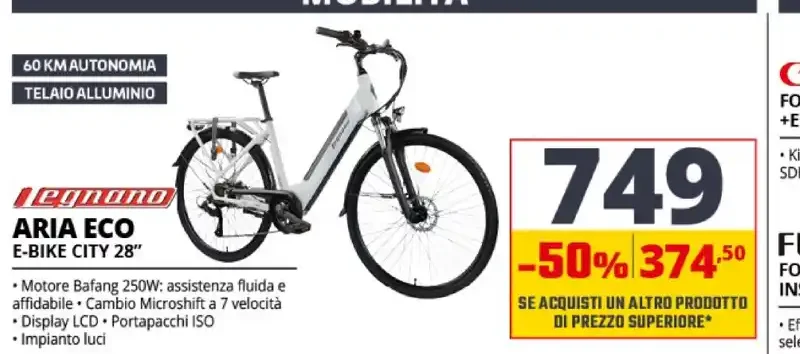 Legnano Aria Eco E-Bike City 28