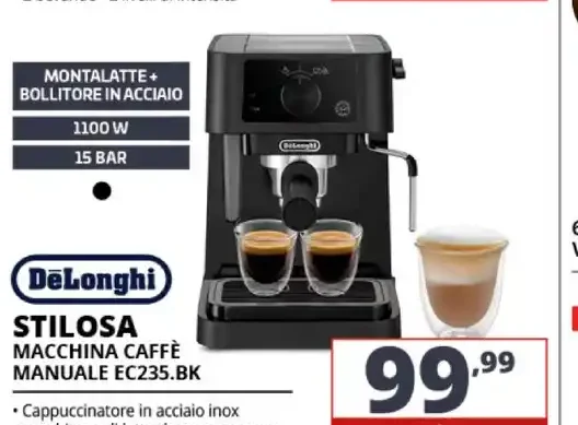 DeLonghi Stilosa EC235.BK