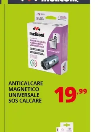 Meliconi anticalcare magnetico universale SOS calcare