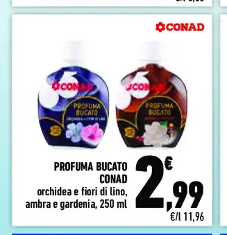 Profuma bucato Conad