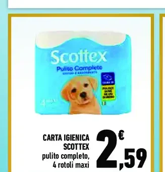 Carta igienica Scottex