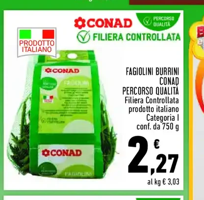 Fagiolini Burrini Conad