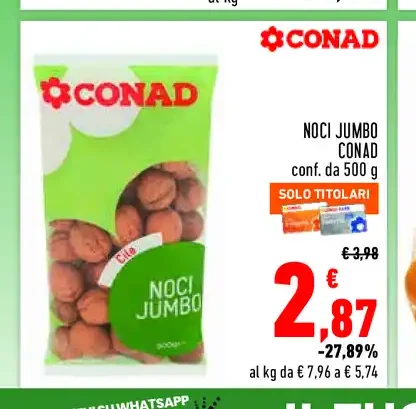 Noci Jumbo Conad