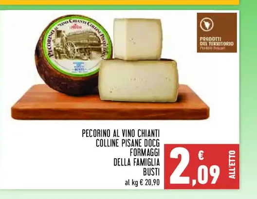 Pecorino al vino Chianti