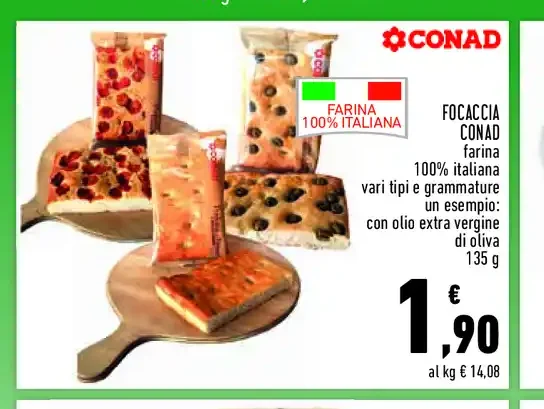 Focaccia Conad
