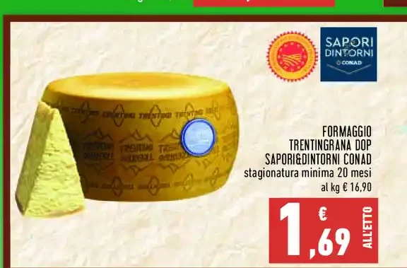 Formaggio Trentingrana DOP