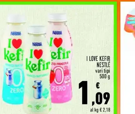 I love Kefir Nestlé