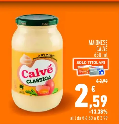 Maionese Calvé