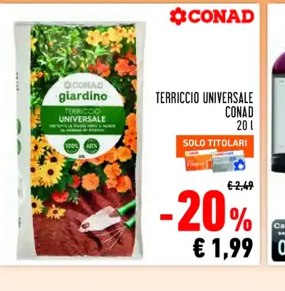 Terriccio universale Conad