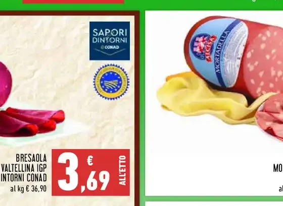 Bresaola della Valtellina IGP Sapori&Dintorni Conad