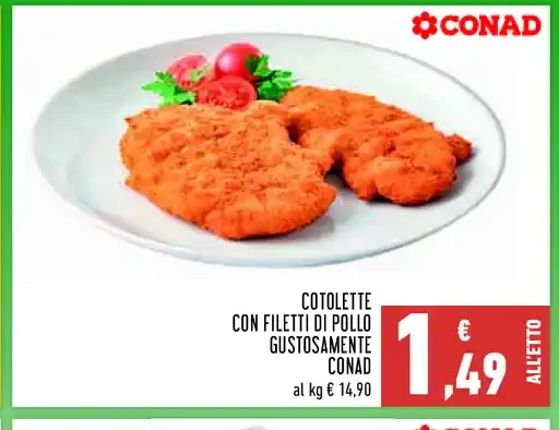 Cotolette di pollo