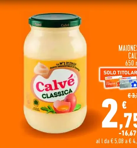 Maionese Calvé