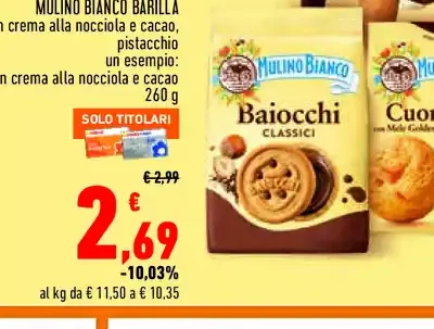 Baiocchi Mulino Bianco Barilla