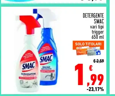 Detergente Smac