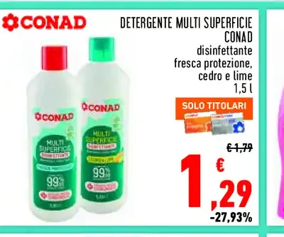 Detergente multi superficie Conad