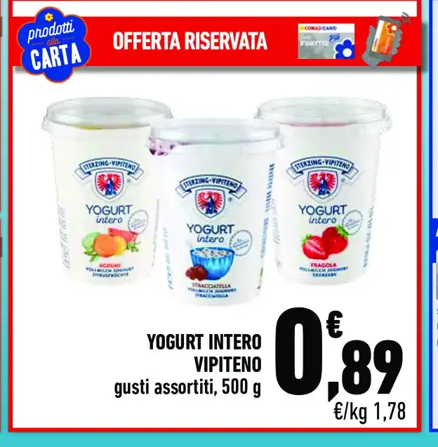 Yogurt intero Vipiteno