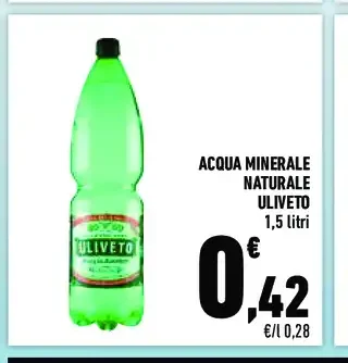 Acqua minerale naturale