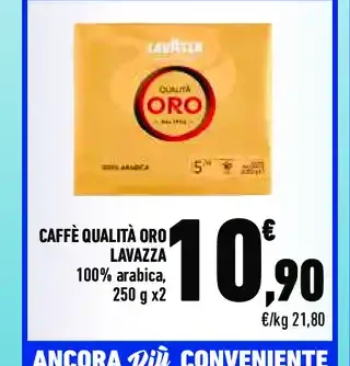 Caffè qualità oro
