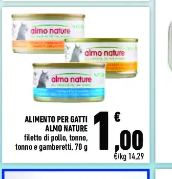 Alimento per gatti Almo Nature