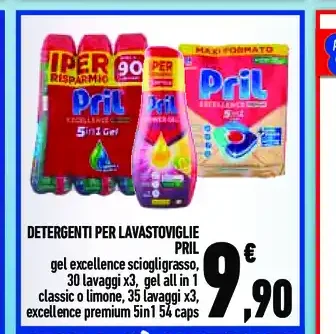 Detergenti per lavastoviglie Pril