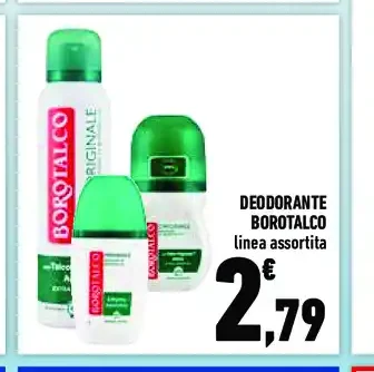 Deodorante Borotalco