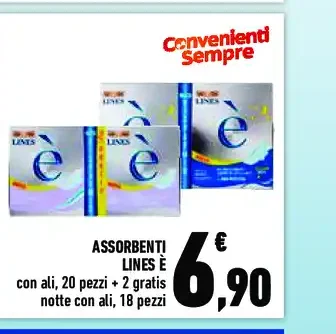 Assorbenti Lines È