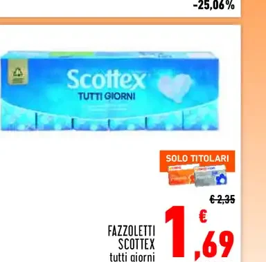 Fazzoletti Scottex Tutti Giorni