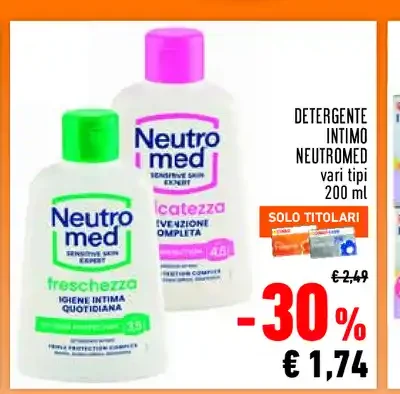 Detergente intimo Neutromed