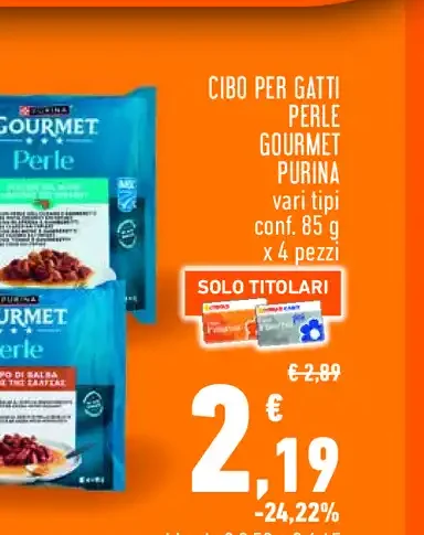 Cibo per gatti Gourmet Perle Purina