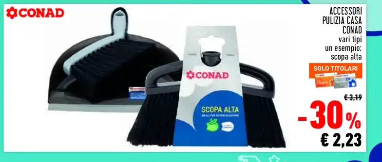 Accessori pulizia casa Conad