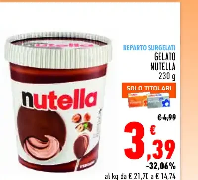 Gelato Nutella