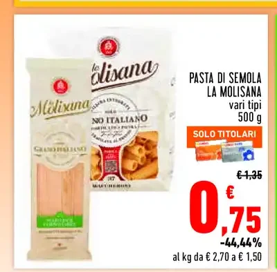 Pasta di semola La Molisana