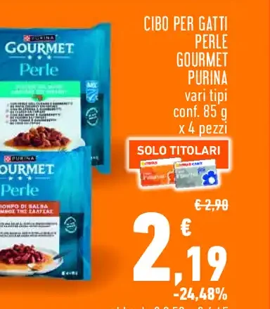 Cibo per gatti Perle Gourmet Purina