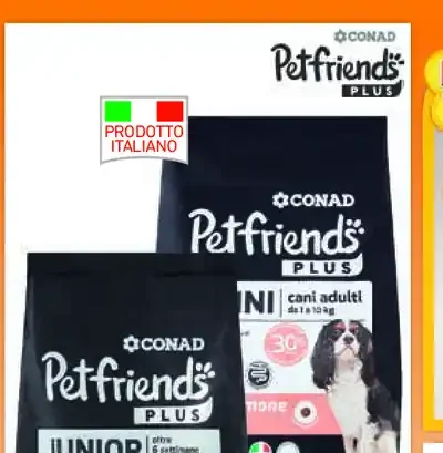 Crocchette per cani Petfriends Plus Conad
