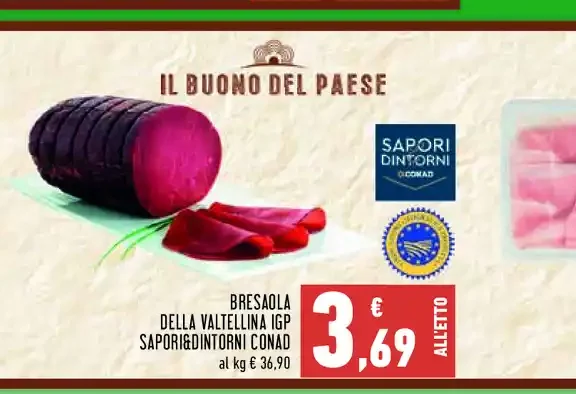 Bresaola della Valtellina IGP