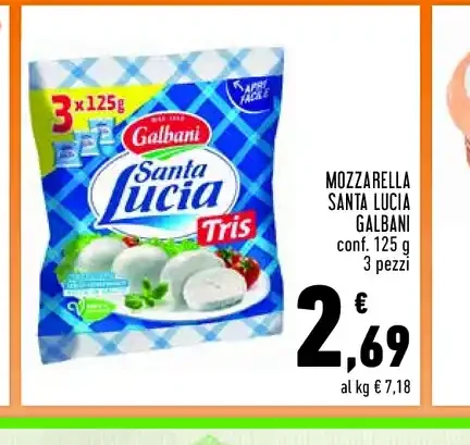 Mozzarella Santa Lucia Galbani