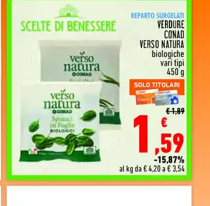 Verdure verso natura Conad