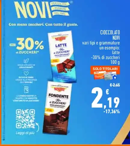 Cioccolato Novi