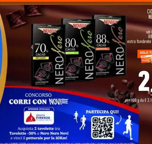 Cioccolato Nero Nero Novi
