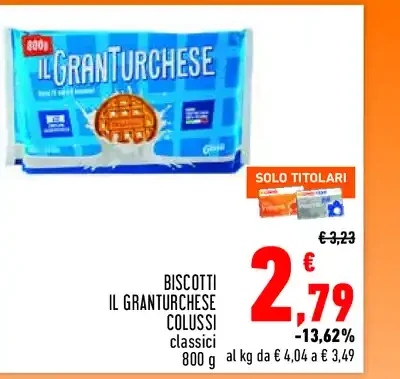 Biscotti Il Granturchese Colussi