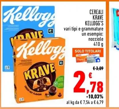 Cereali Krave Kellogg's