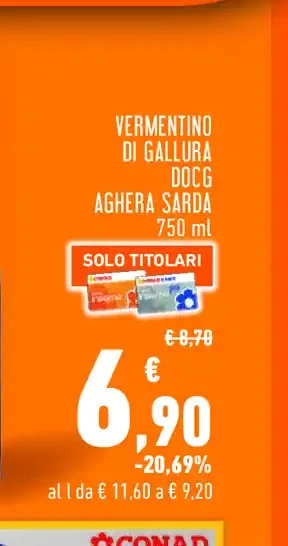 Vermentino di Gallura DOCG Aghera Sarda