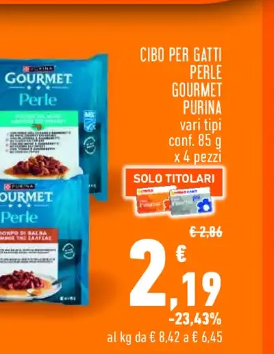 Cibo per gatti Gourmet Perle Purina