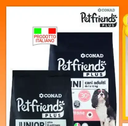 Crocchette per cani Petfriends Plus Conad