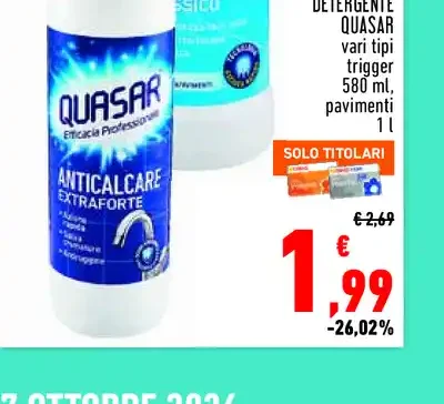 Detergente Quasar