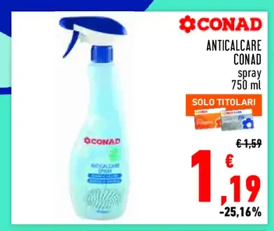 Anticalcare spray Conad